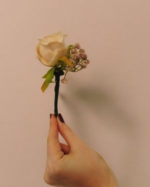 Poppy Buttonhole