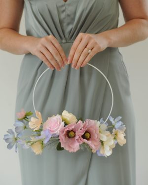 Taylor Floral Hoop