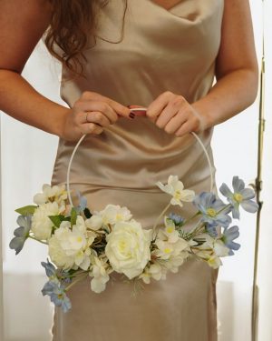 Elizabeth Floral Hoop