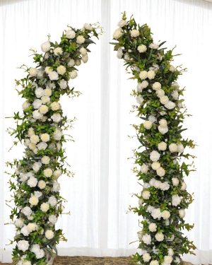 Clara Floral Pillars