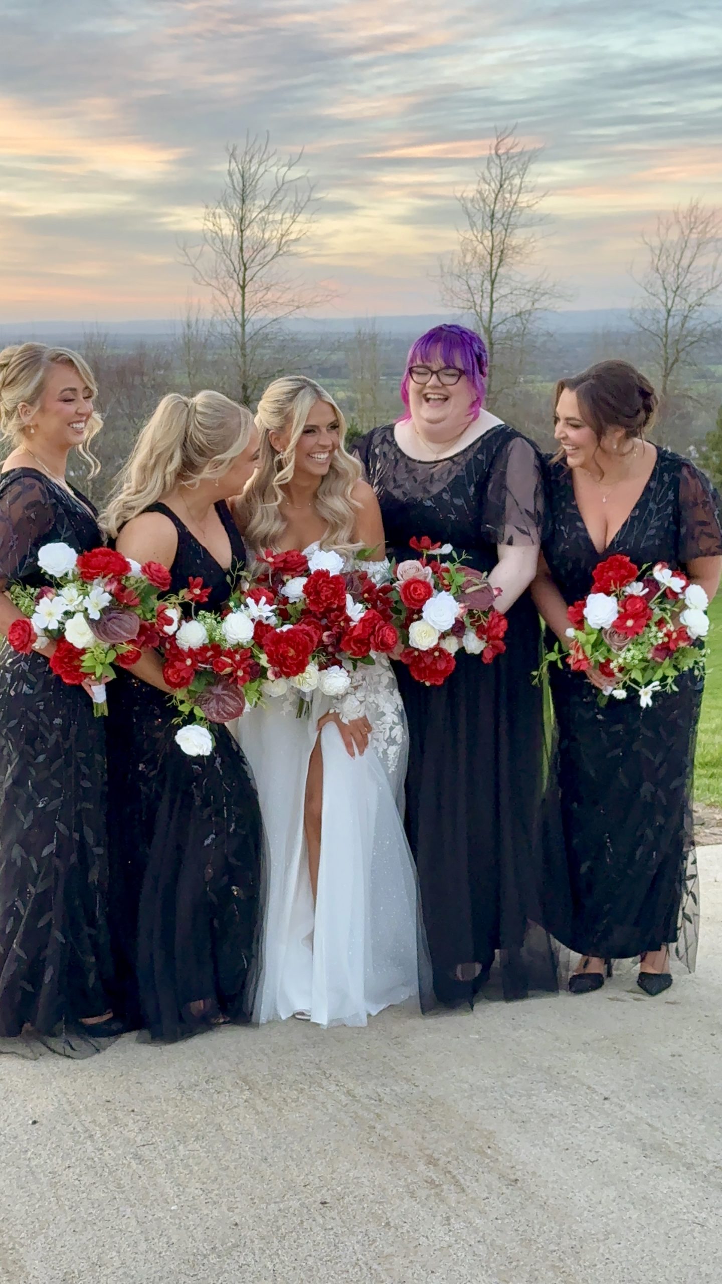 Scarlett floral display